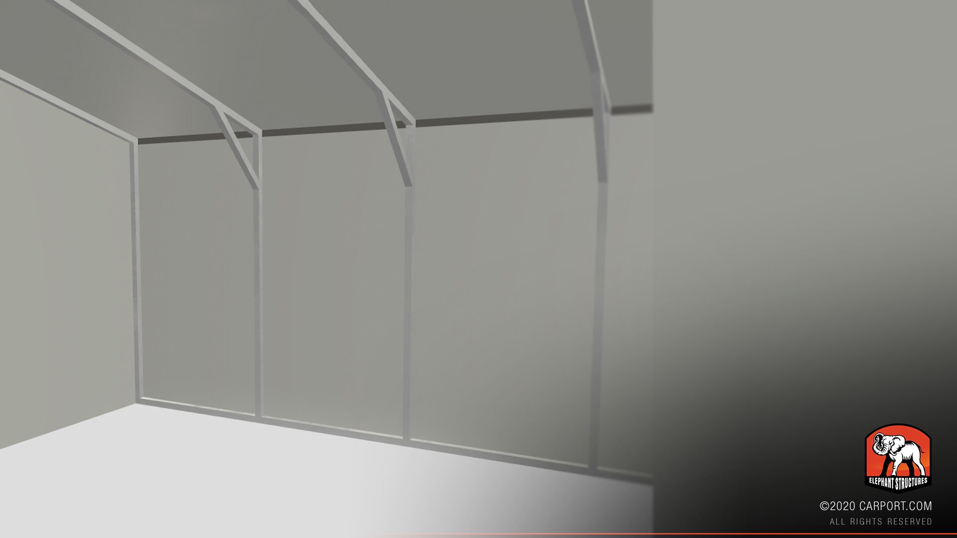 20' x 26' x 9' boxed eave garage at an unbeatable and industry-leading price - Image 2