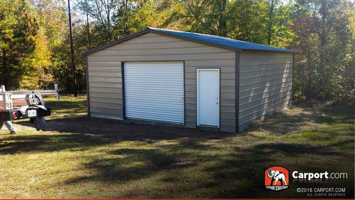 20x26 Vertical Style Garage