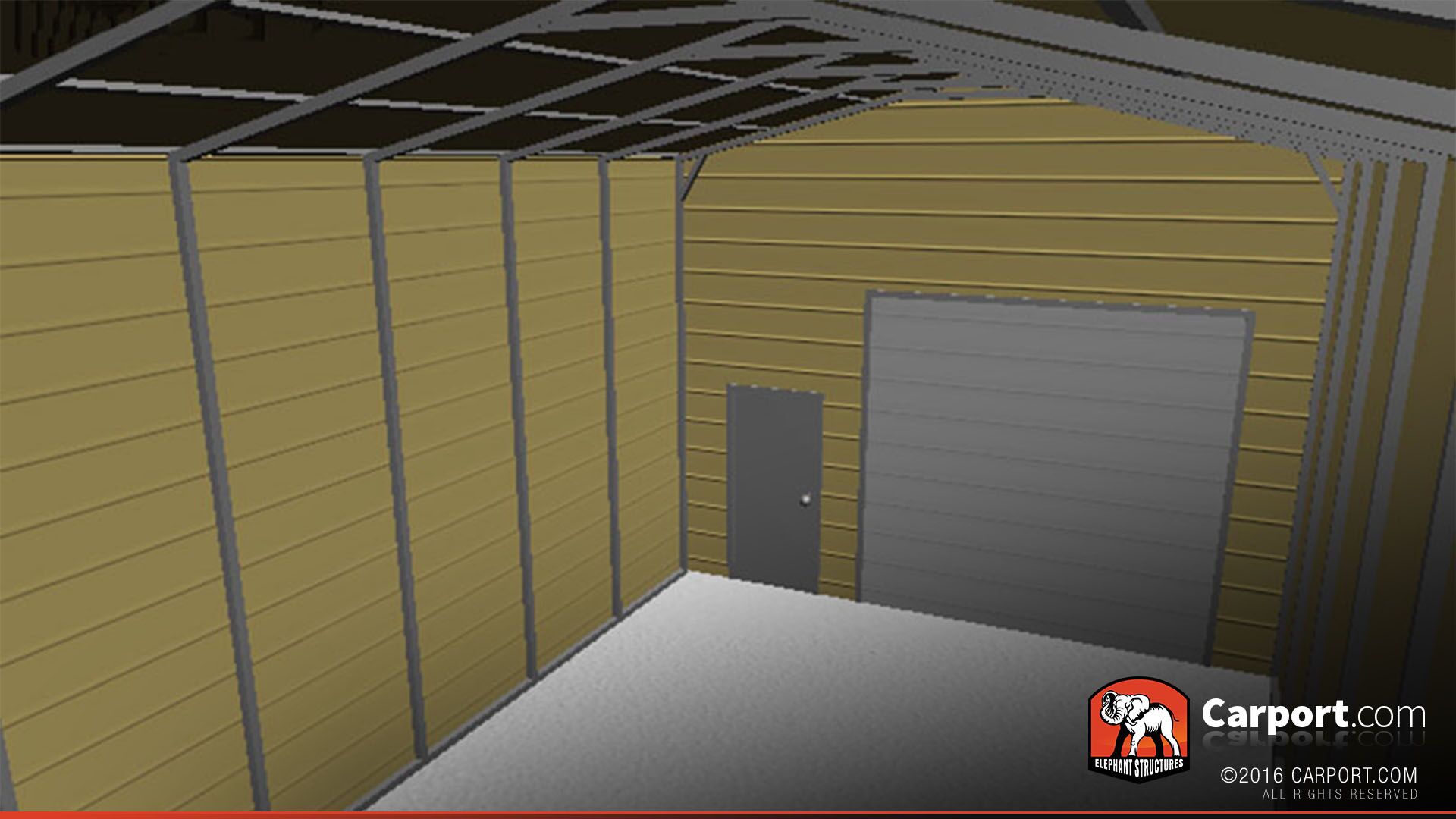 18x61 RV Storage Building Utility