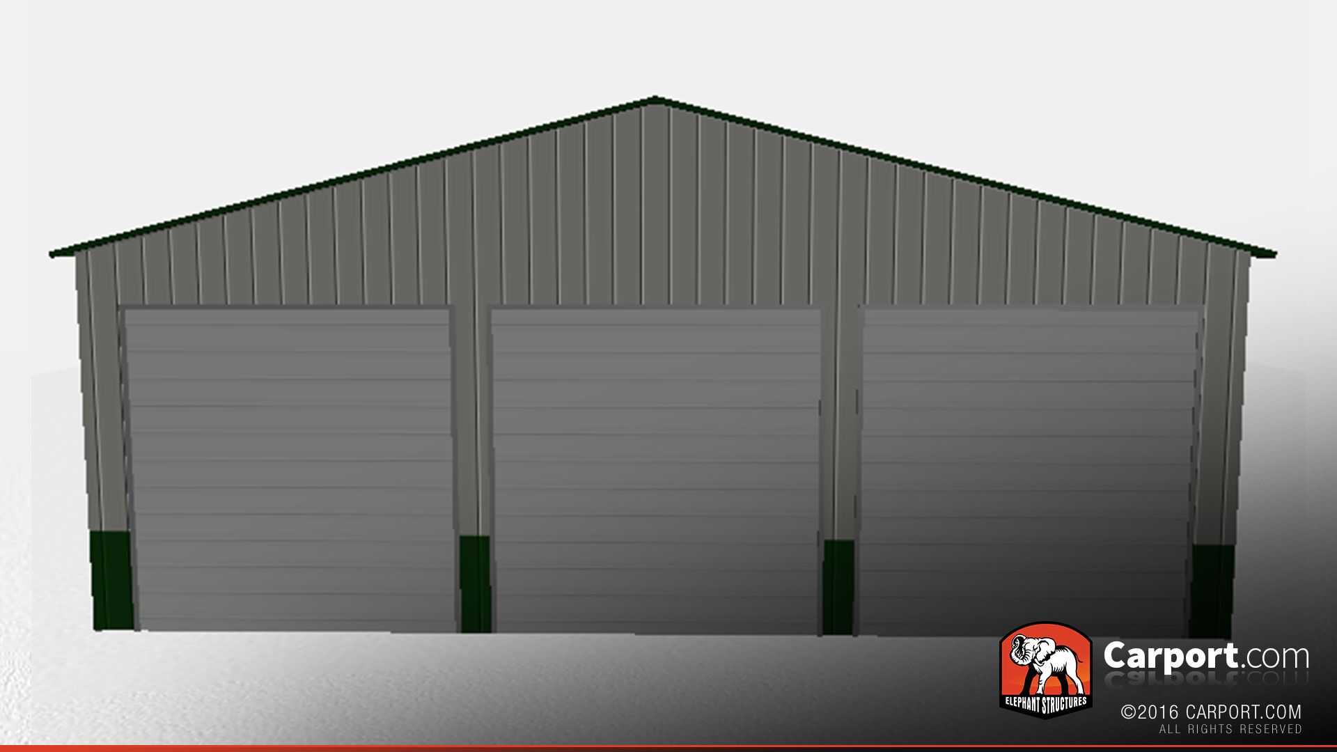40 x 51 x 14 metal workshop building