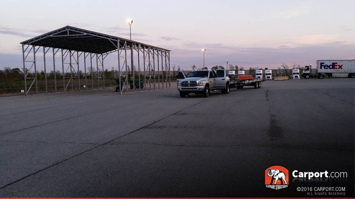 30x50 Commercial Carport