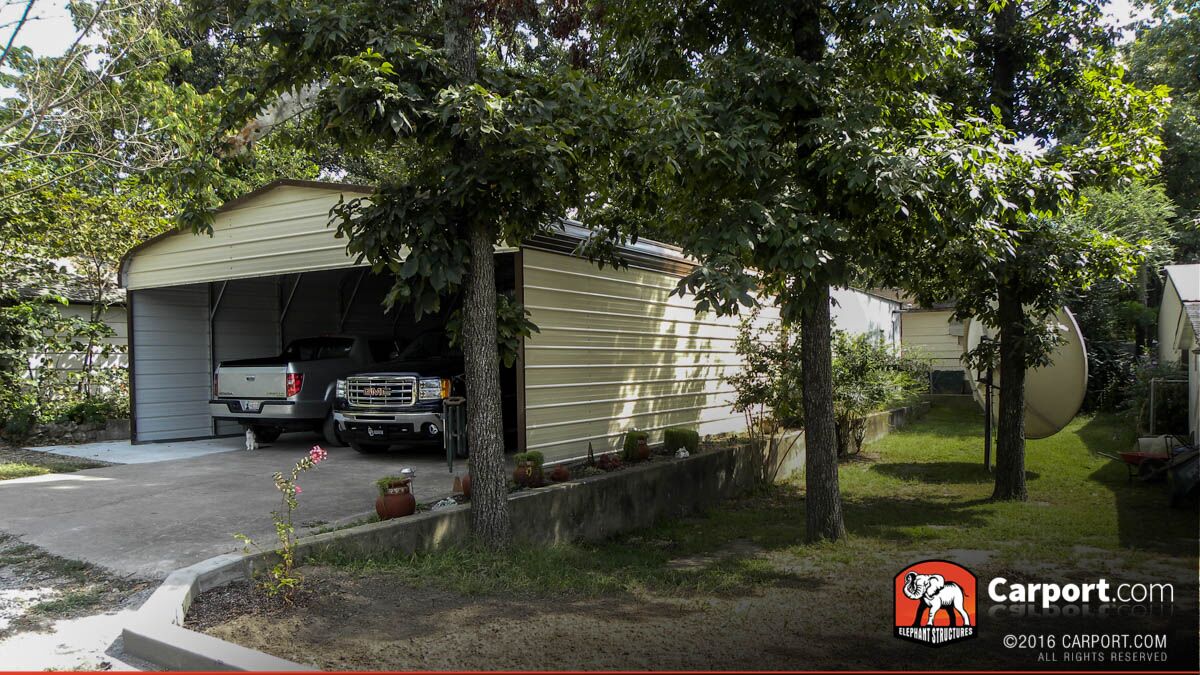 24x31 Double Wide Carport