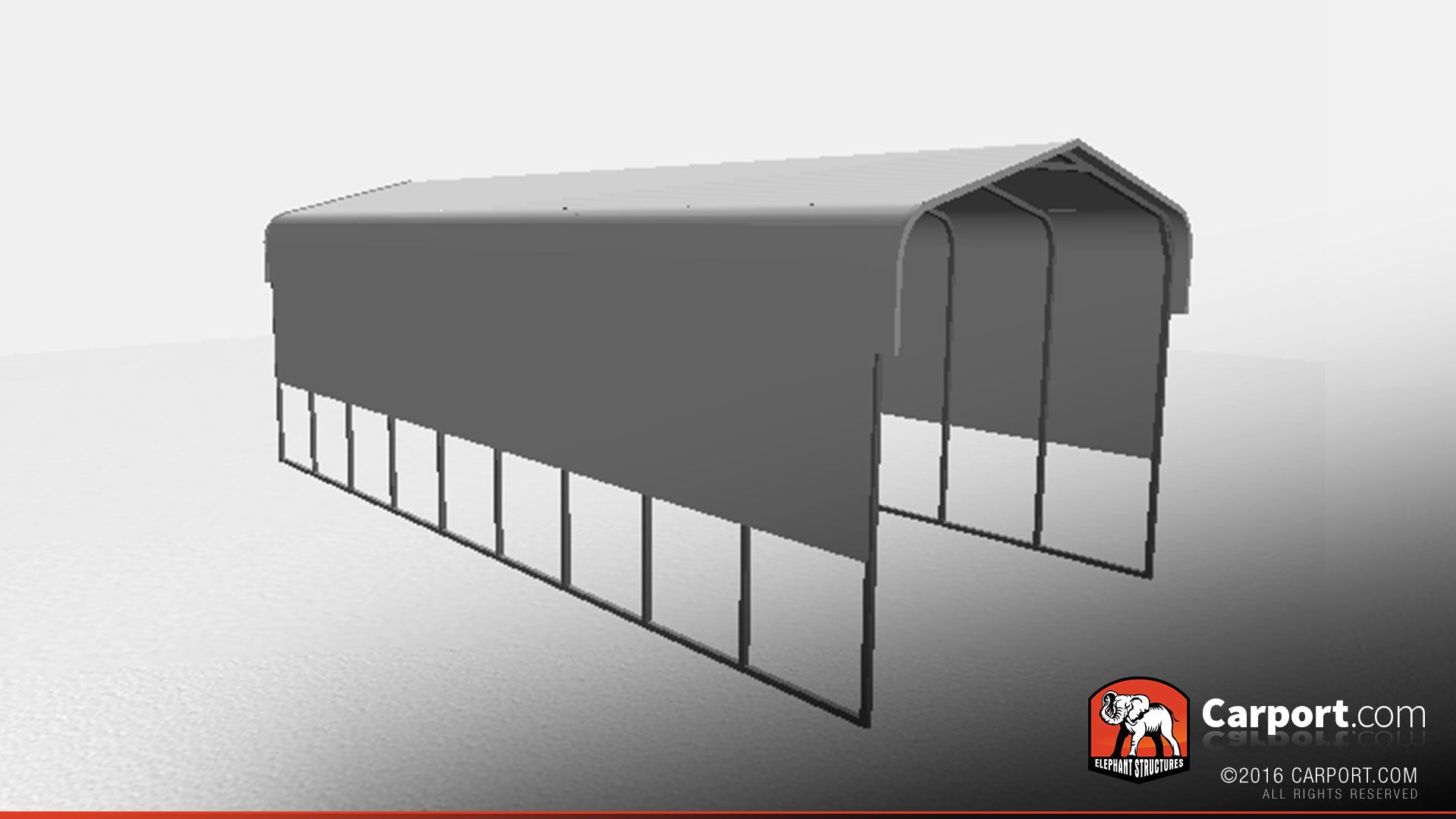 Top Quality RV Carport with Regular Roof - Image 3