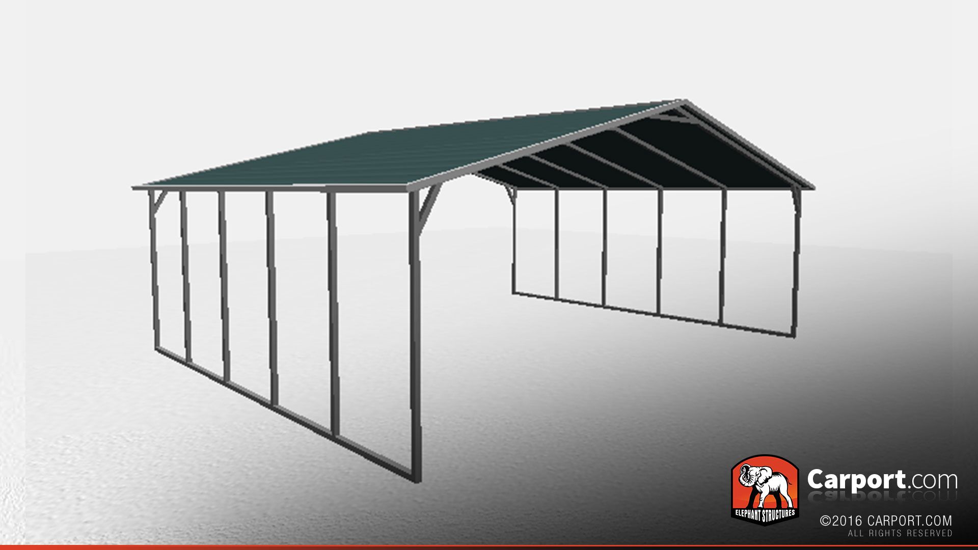boxed eave carport